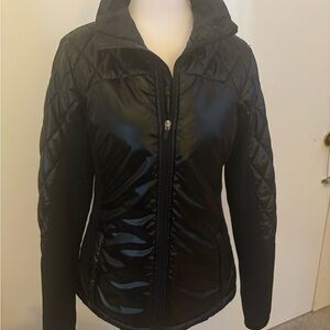 Women's Black Quilted Jacket